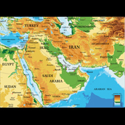 Map of the Middle East