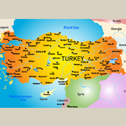 Turkiye map