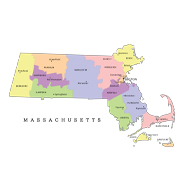 Map of Massachusetts