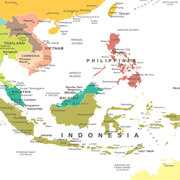 Map of Asia-Pacific
