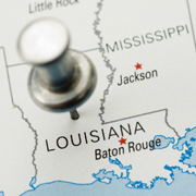 Map of Louisiana