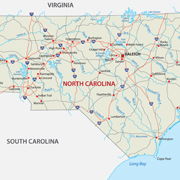 Map of North Carolina