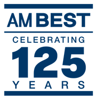 AM Best Logo Celebrating 125 Years