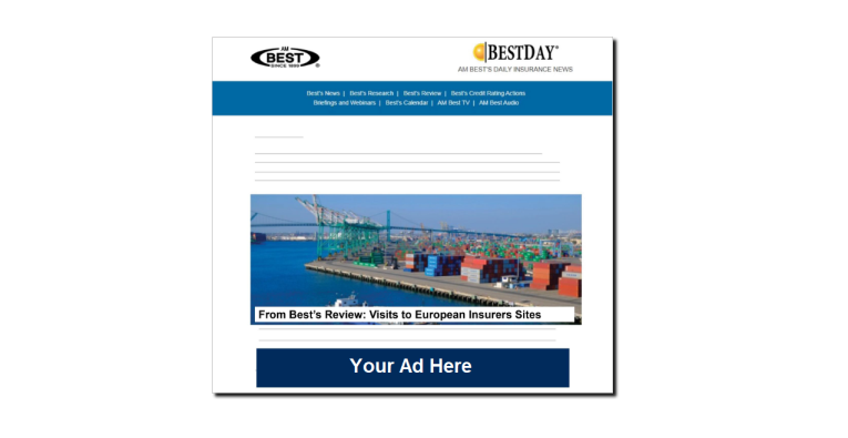Example of BestDay ad placement