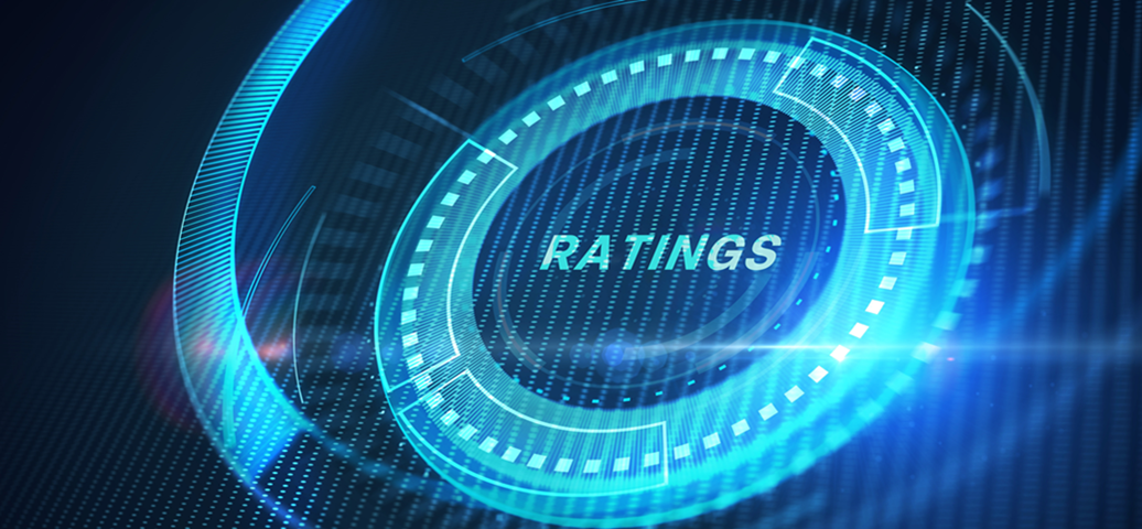 Blue Collage of Ratings