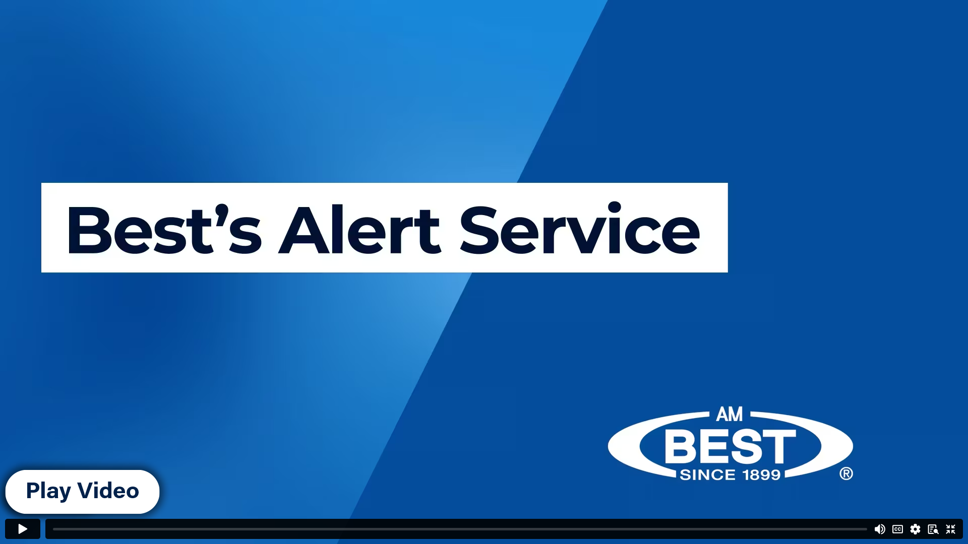 Best's Alert Service Video