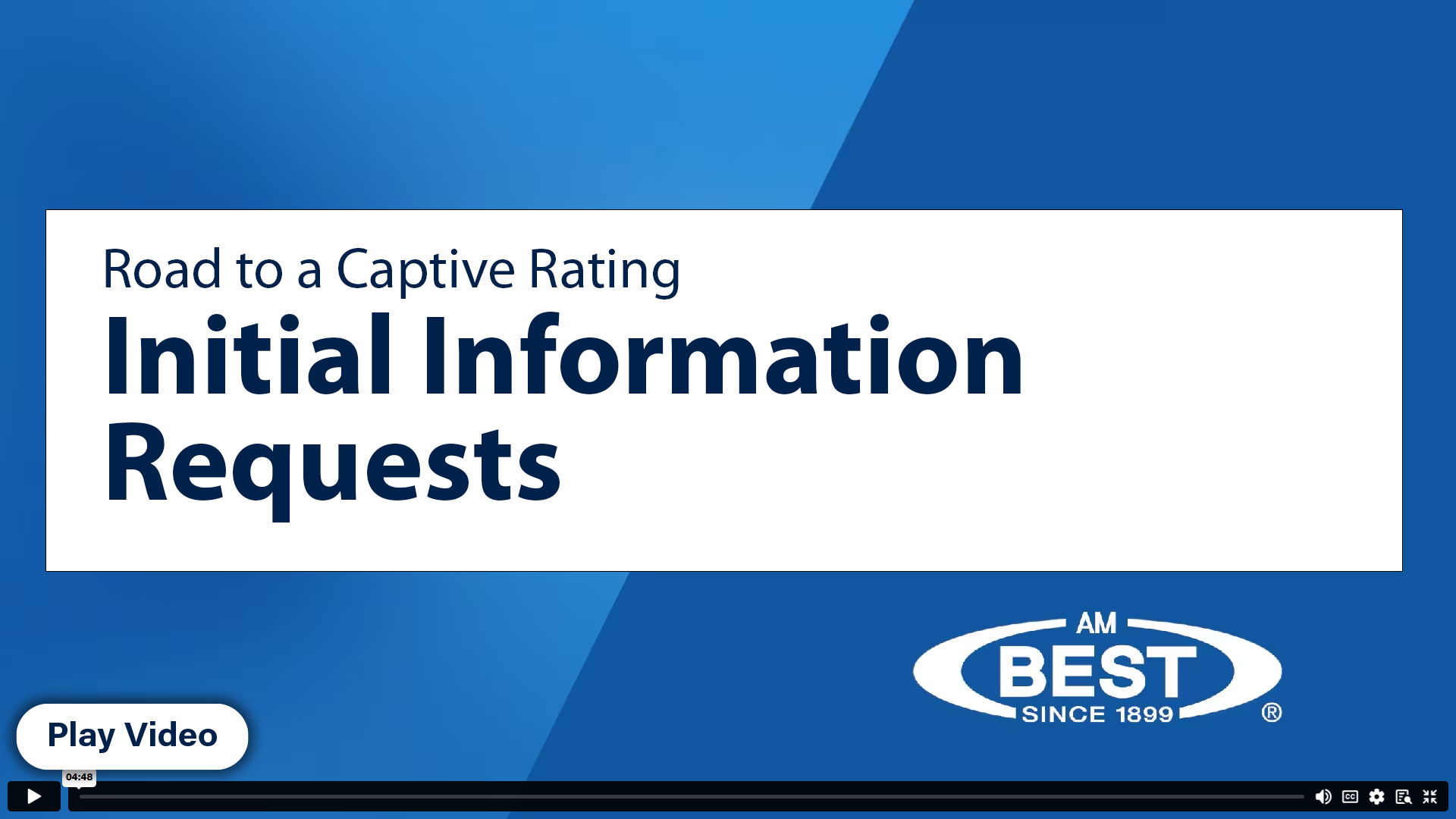 Captive Initial Information Process Video
