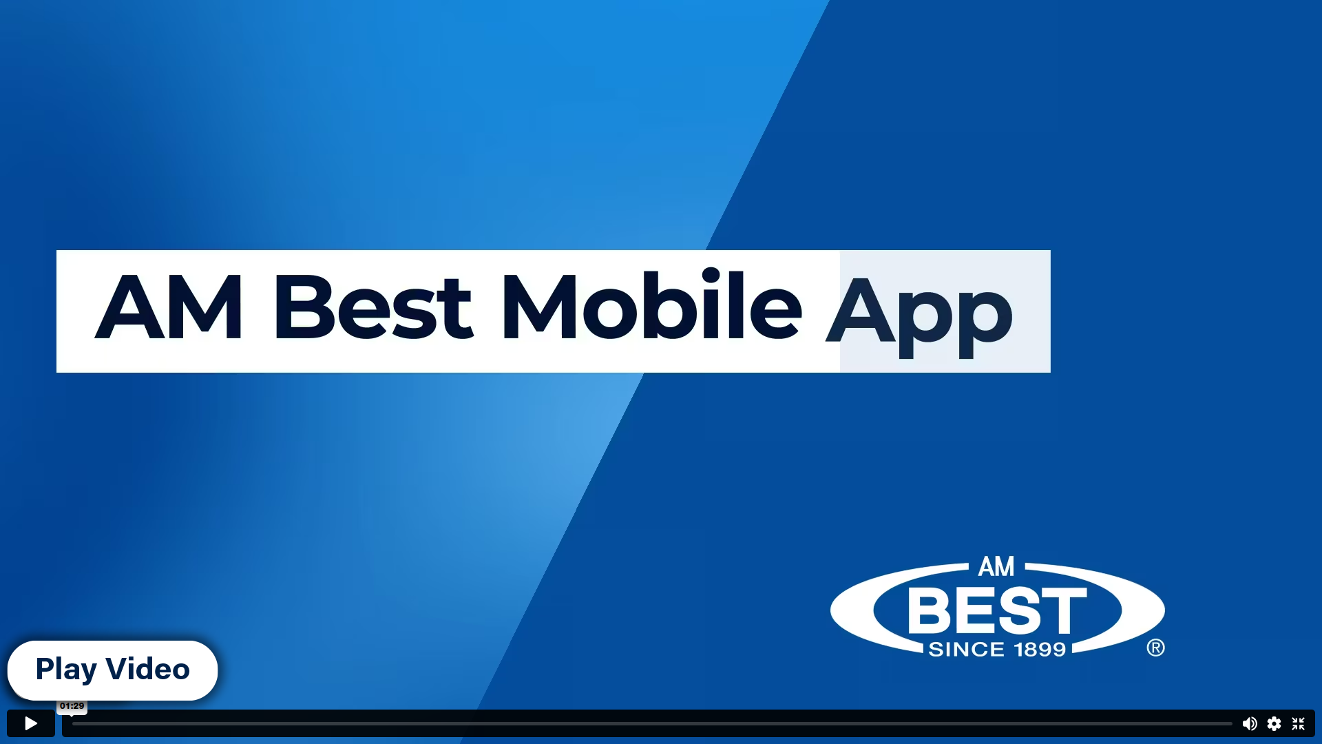 Mobile App Video Screen