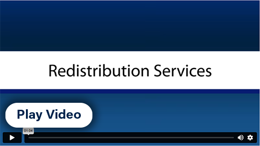 Redistribution Services Video Screen